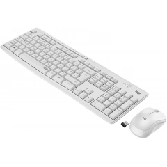 KIT Mouse+Tastiera Cordless Desktop MK295 White